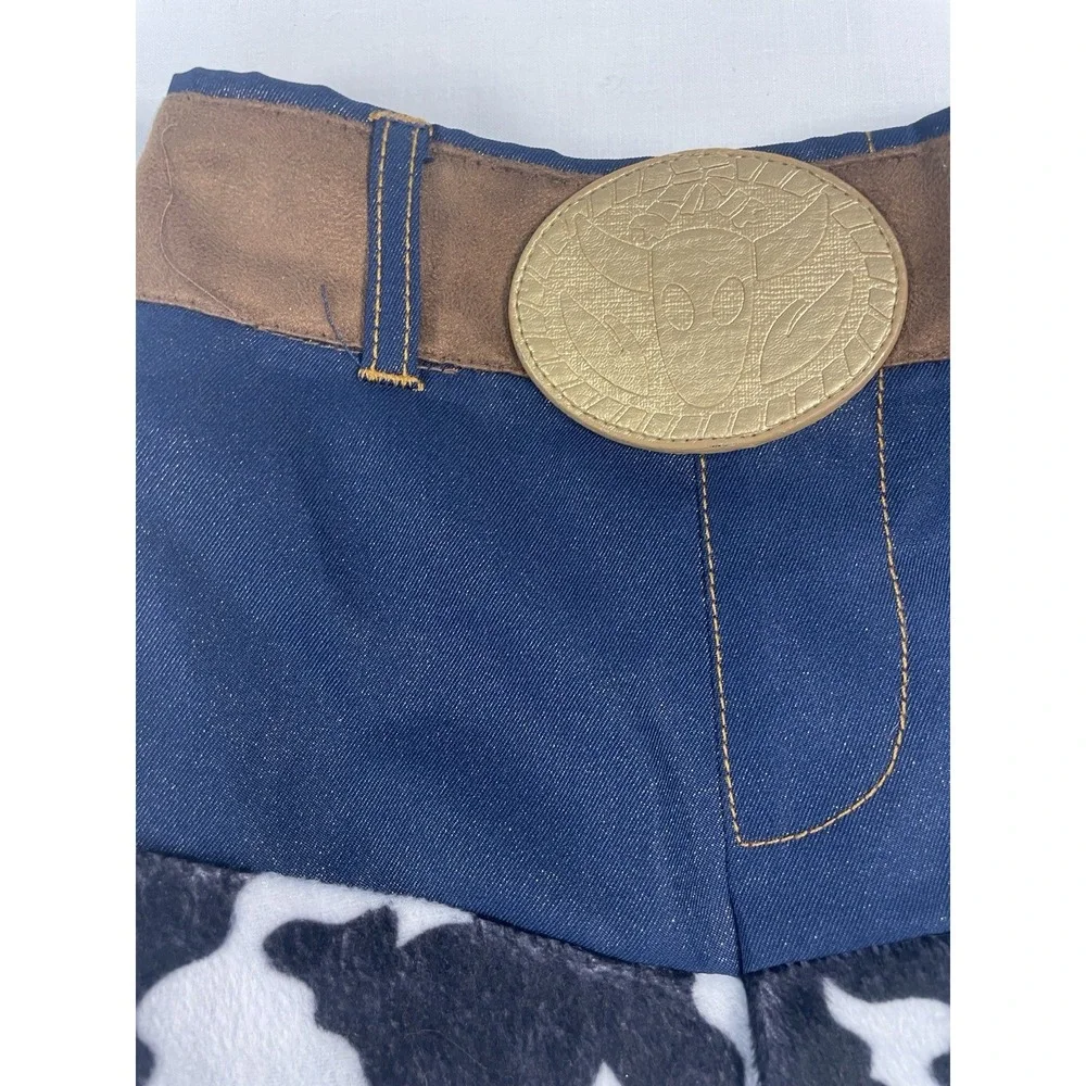 Toy Story Woody/ Jessie Cowboy Pants Fringe Elastic Waist Disney Pixar 3